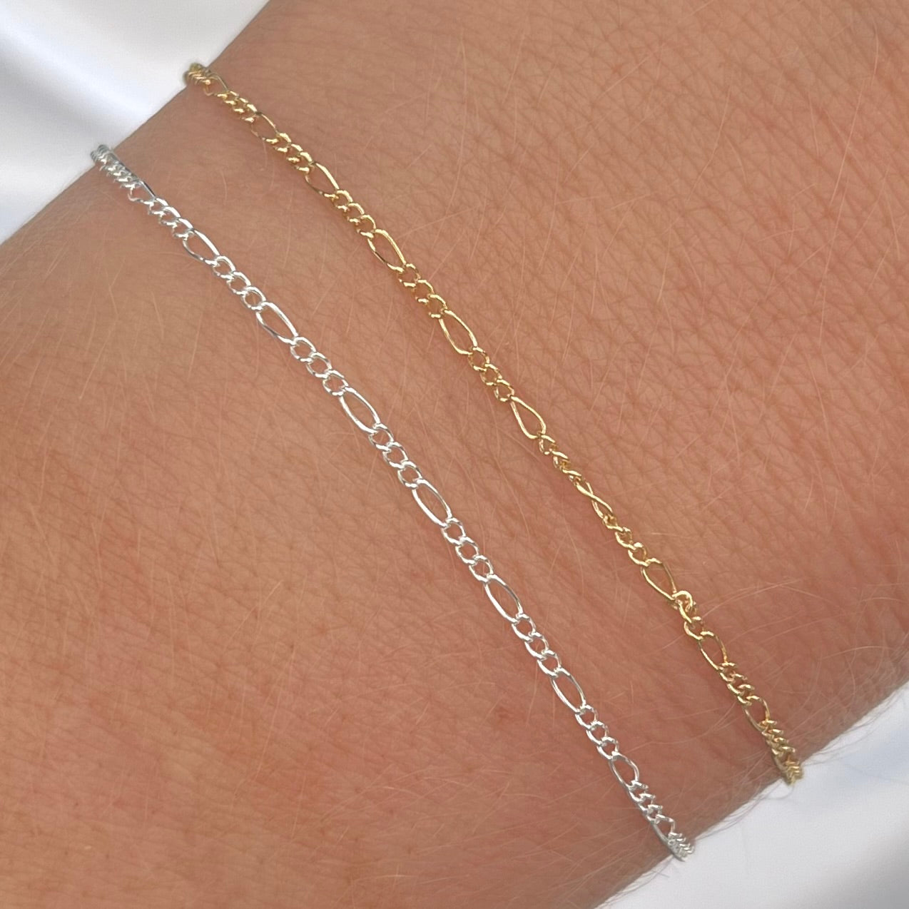 Mini Figaro Chain • 1.3mm