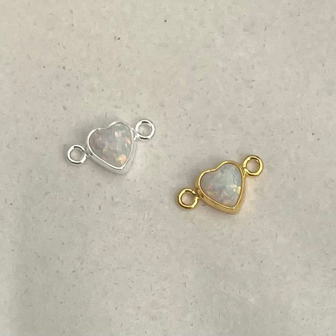 Heart Connector • Opal