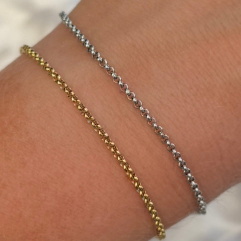 Rolo Chain 2mm • Stainless Steel