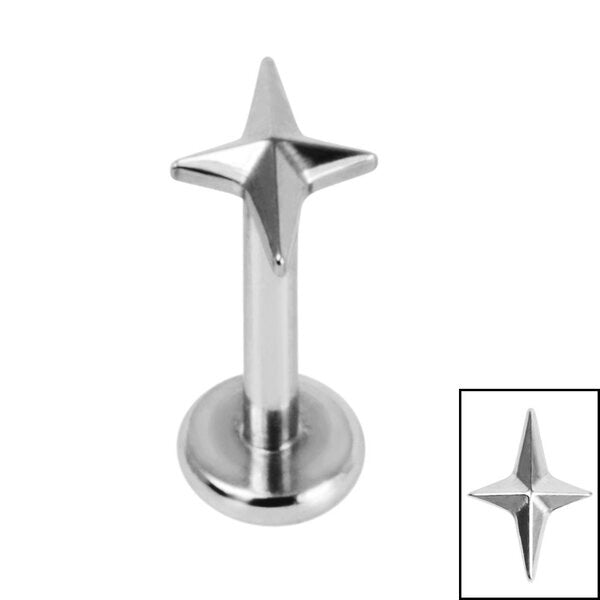 Guiding Star Labret - Silver