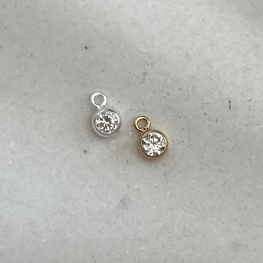 Round Charm • Cubic Zirconia