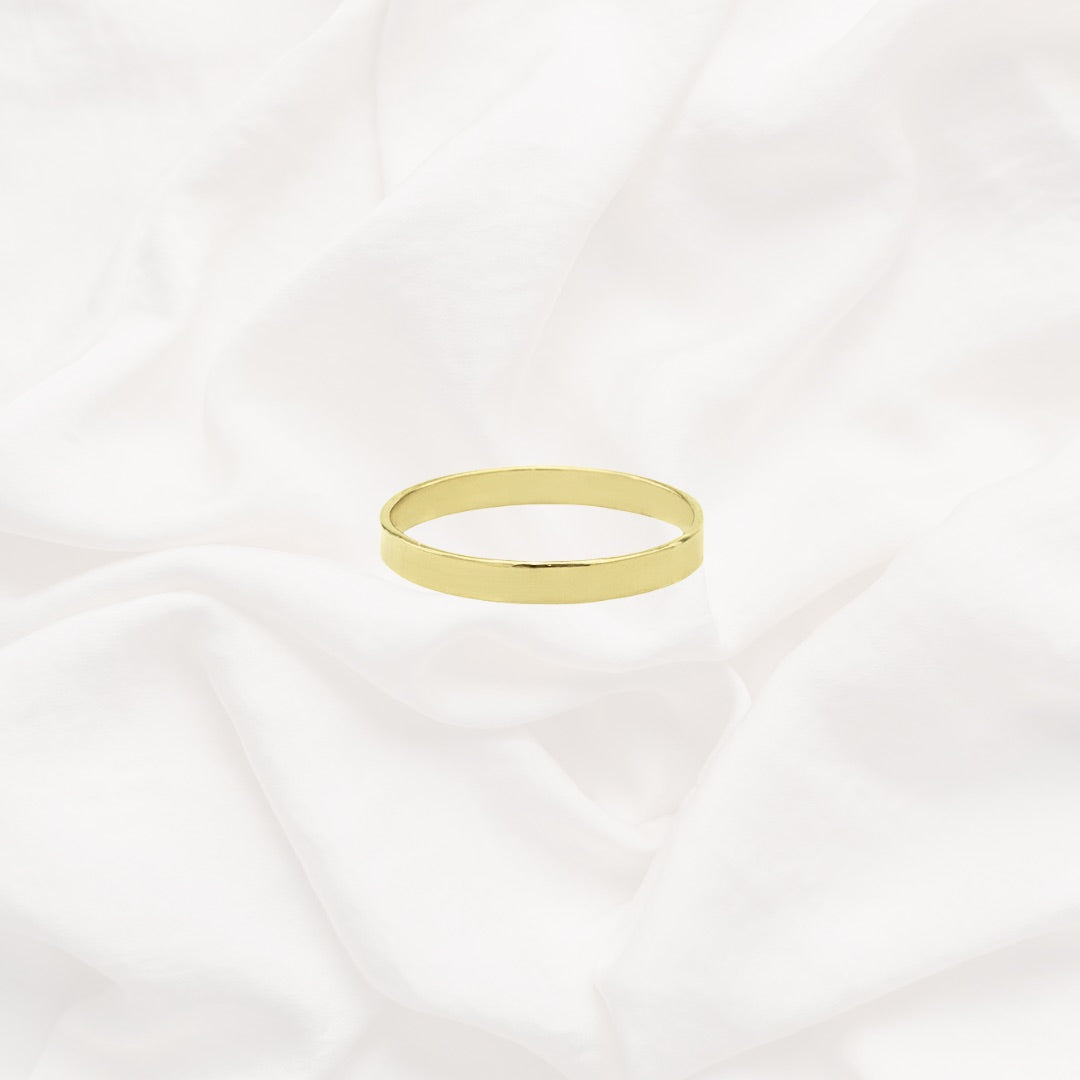 Gold Filled Flat Ring