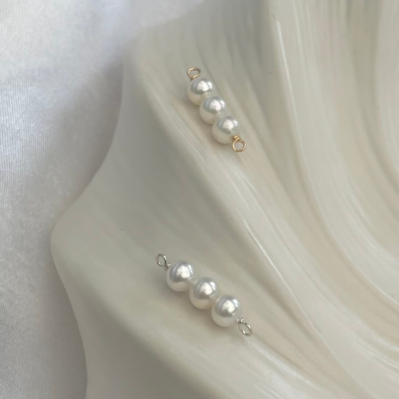 Freshwater Pearl Connector • Trio