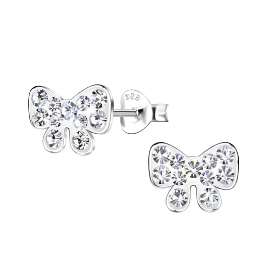 Crystal Bow Studs