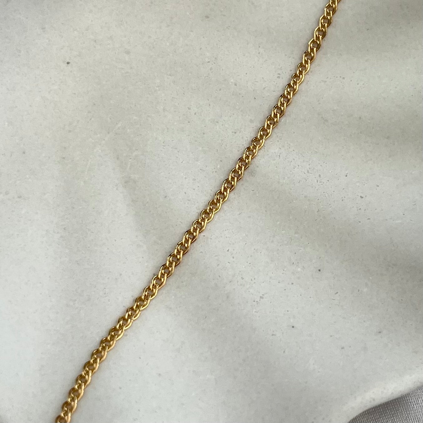 Double Curb Chain • 2.5mm
