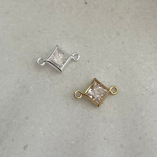 Diamond Connector • Cubic Zirconia