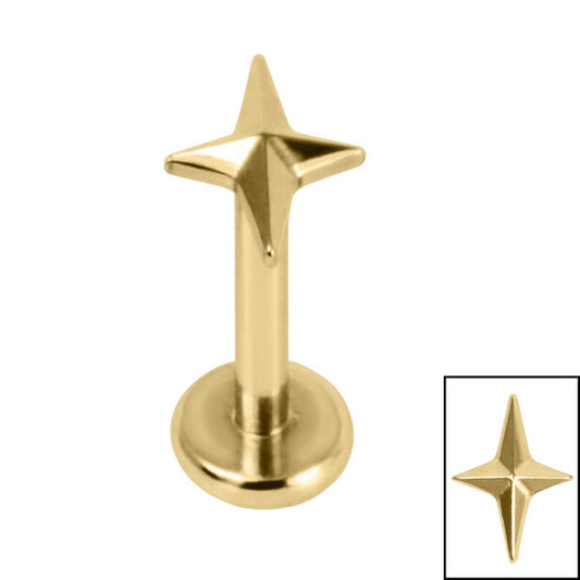 Guiding Star Labret - Gold