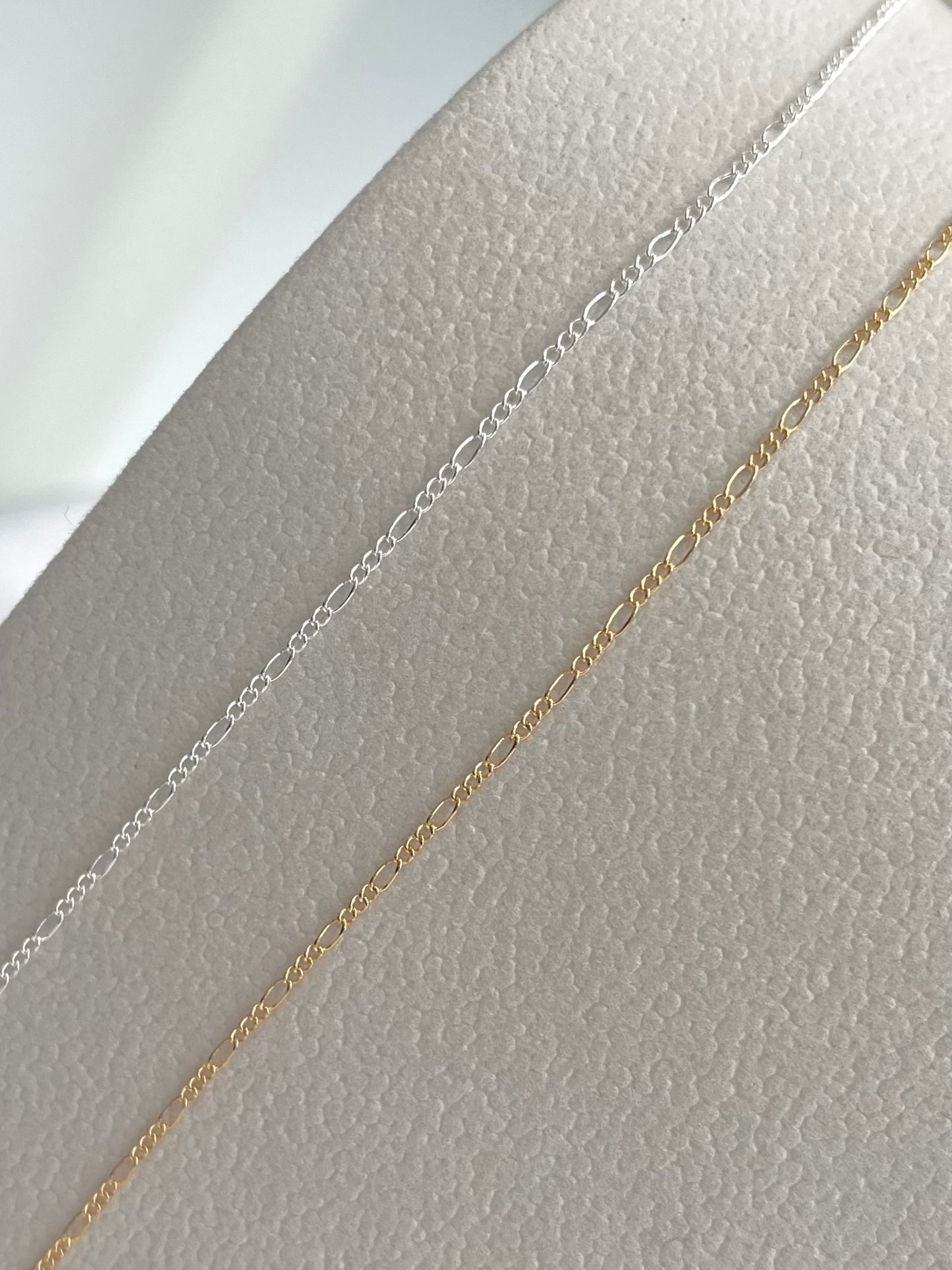 Mini Figaro Chain • 1.3mm