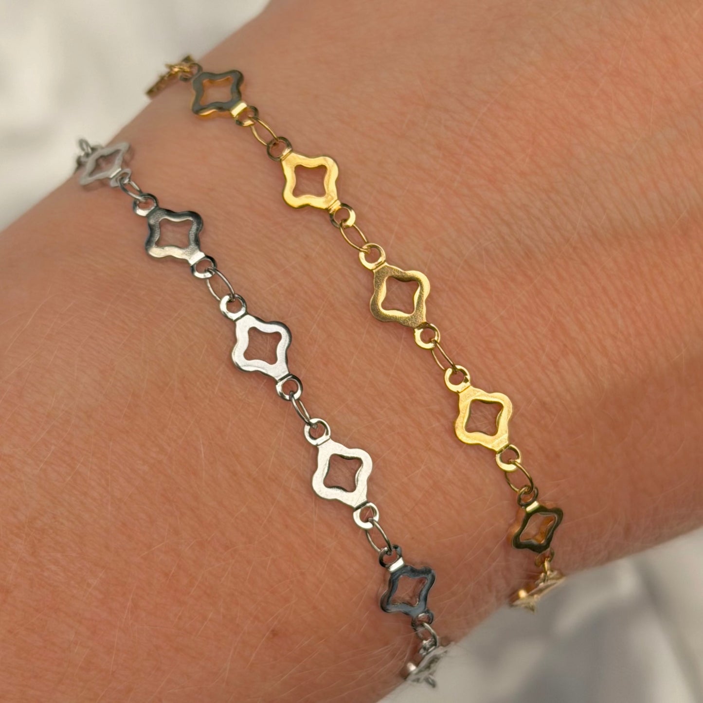 Clover Chain • Stainless Steel