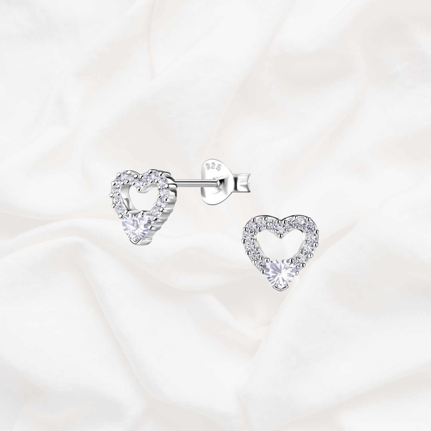 Heart Studs